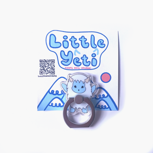 Little Yeti Phone Ring Holder