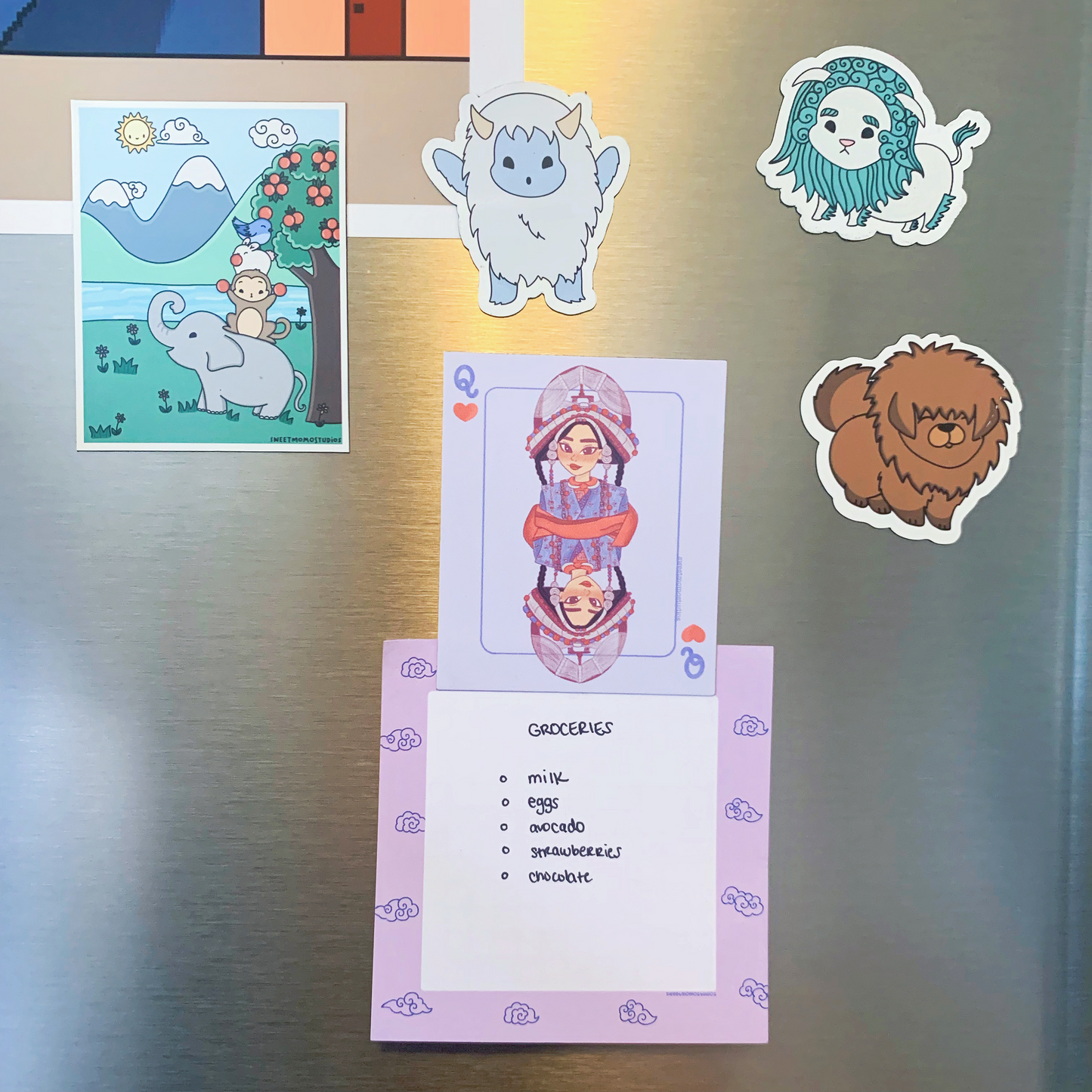 Queen of Hearts Magnet
