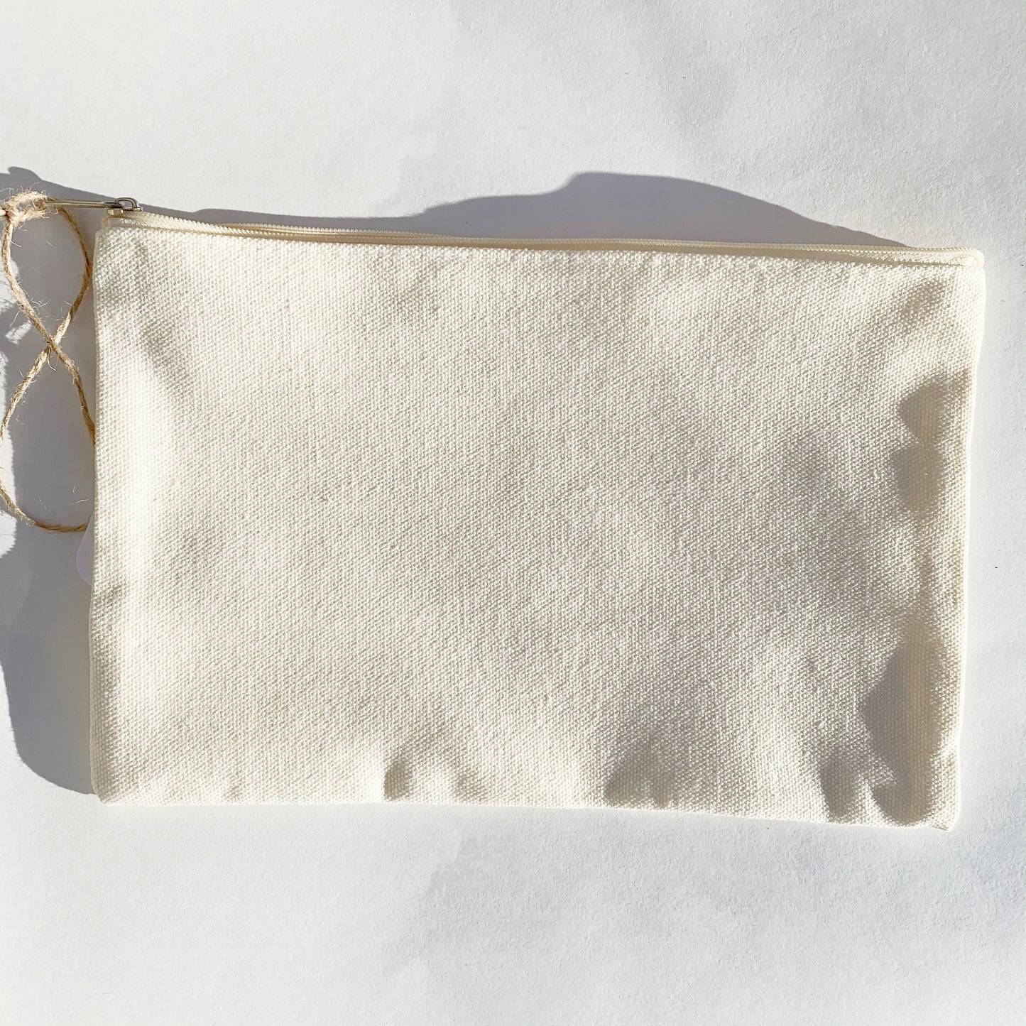 Himalayan Clouds Zippered Canvas Pouch