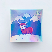 Load image into Gallery viewer, Baby Yak Holographic Sticker
