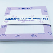 Load image into Gallery viewer, Himalayan Clouds Memo Pad

