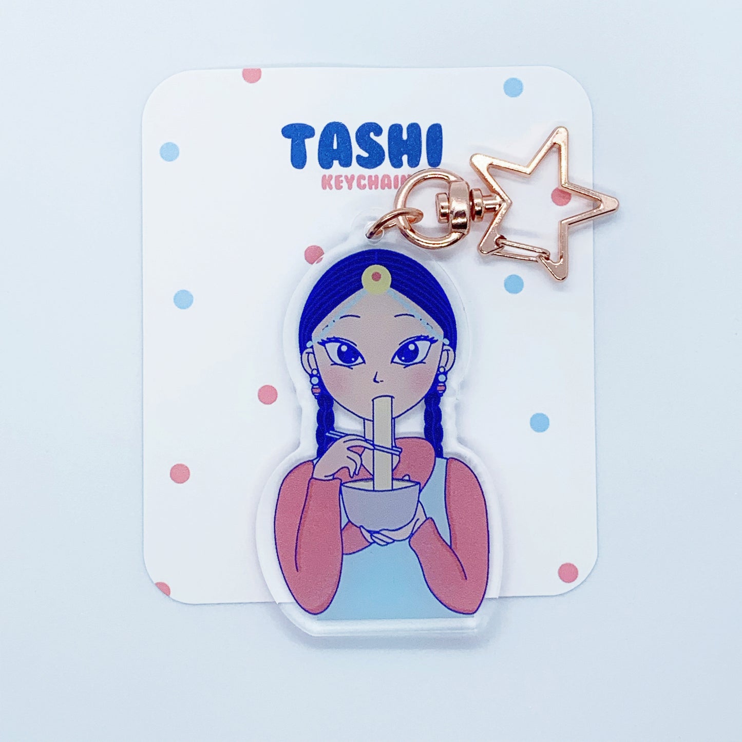 Tashi Acrylic Keychain