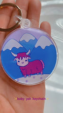 Load and play video in Gallery viewer, Baby Yak Acrylic Keychain
