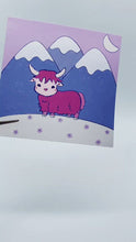 Load and play video in Gallery viewer, Little Yak Sticker
