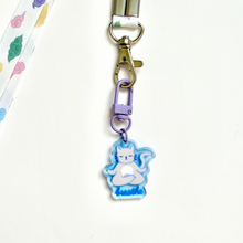 Load image into Gallery viewer, Meditation Kitty Charm
