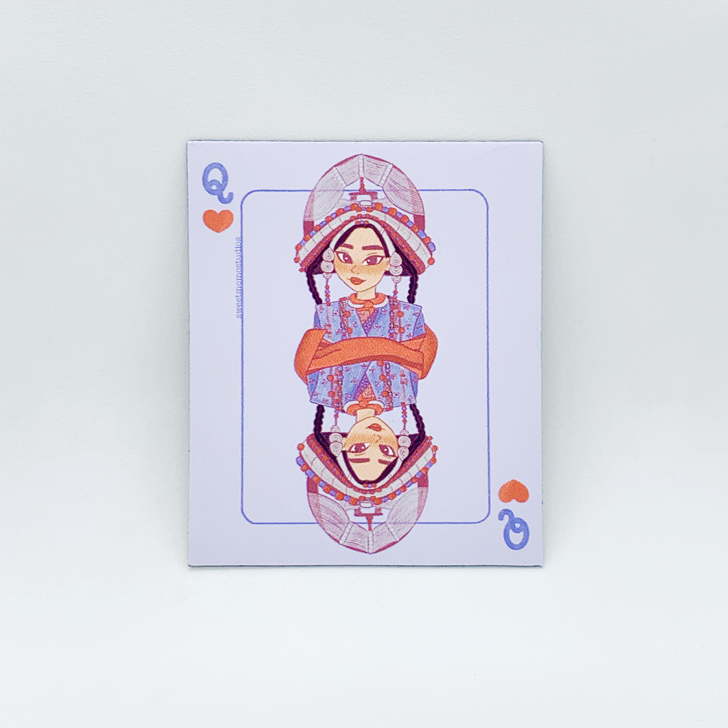 Queen of Hearts Magnet